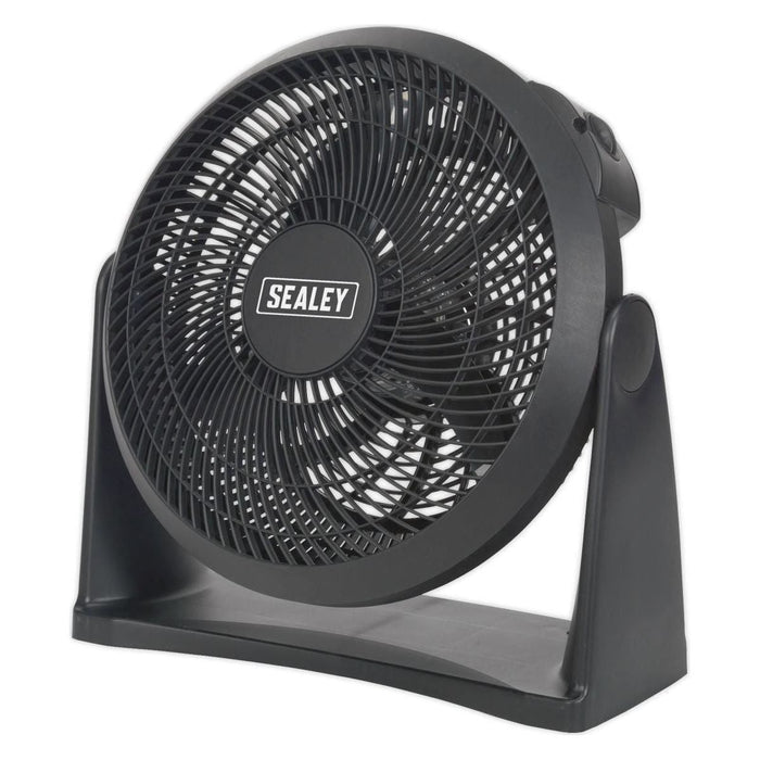 Sealey Desk/Floor Fan 3-Speed 12" 230V SFF12 Sealey  - Town Parts