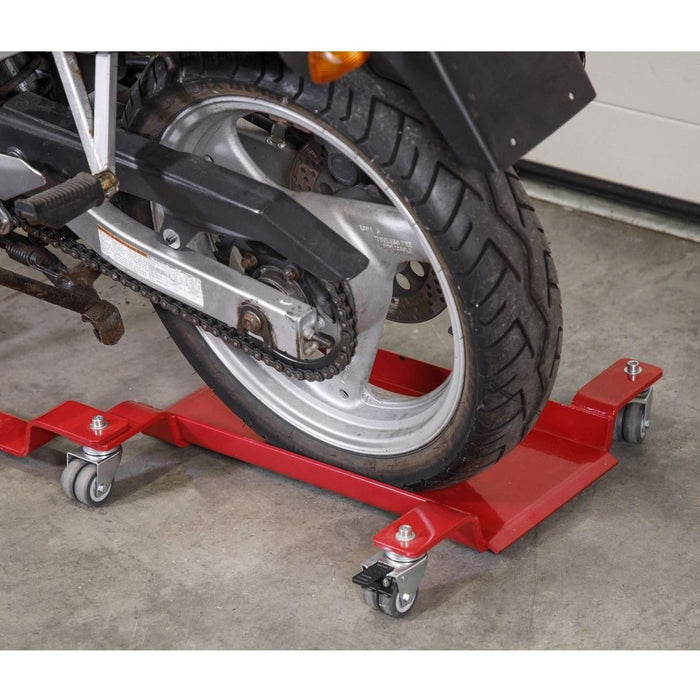 Sealey Motorcycle Dolly Rear Wheel Side Stand Type MS0630 Sealey  - Town Parts