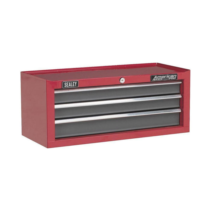 Sealey Topchest Mid-Box & Rollcab 9 Drawer Stack Red AP2200BBSTACK Sealey  - Town Parts