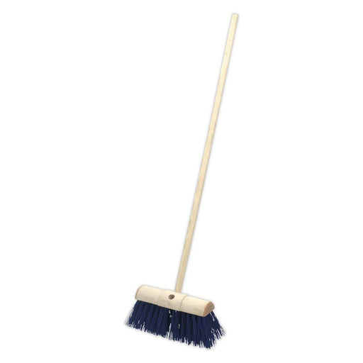Sealey Yard Broom 13"(325mm) Stiff/Hard Bristle BM13H Sealey  - Town Parts