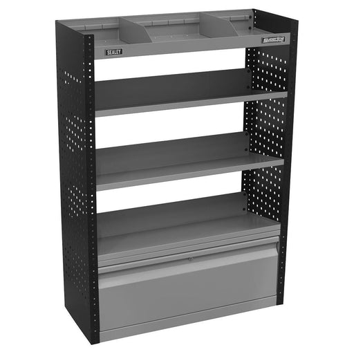 Sealey Modular Slanted Shelf Van Storage System APMSVCOMBO2 Sealey  - Town Parts
