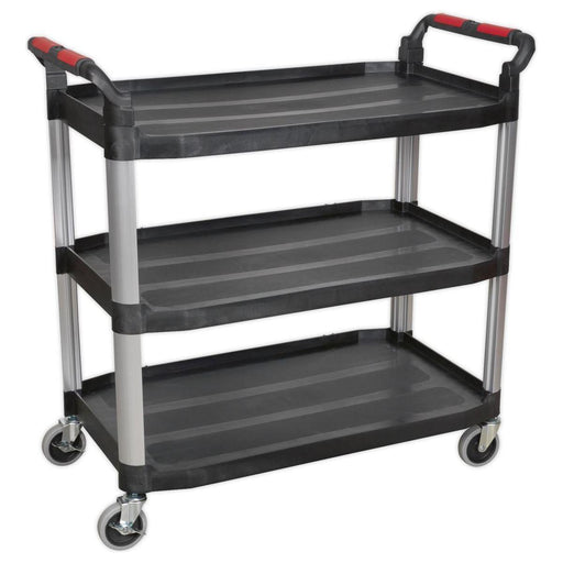 Sealey Workshop Trolley 3-Level Composite CX310 Sealey  - Town Parts