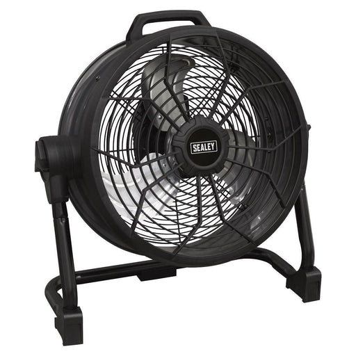 Sealey 2-in-1 Cordless/Corded 16" High Velocity Drum Fan 20V SV20 Series Kit Sealey  - Town Parts