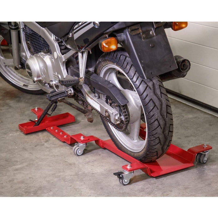 Sealey Motorcycle Dolly Rear Wheel Side Stand Type MS0630 Sealey  - Town Parts