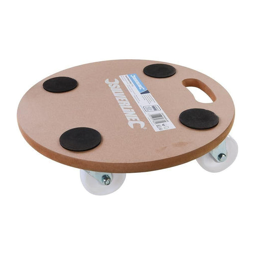 Silverline Round Platform Dolly 250kg Silverline  - Town Parts