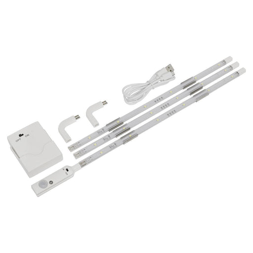 Sealey LED Strip Lighting 3pc LEDSTR03 Sealey  - Town Parts