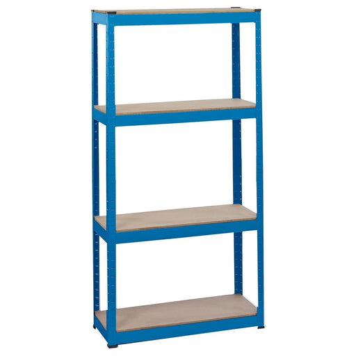 Draper Steel Shelving Unit, 4 Shelves, L760 x W300 x H1520mm 21658 Draper  - Town Parts