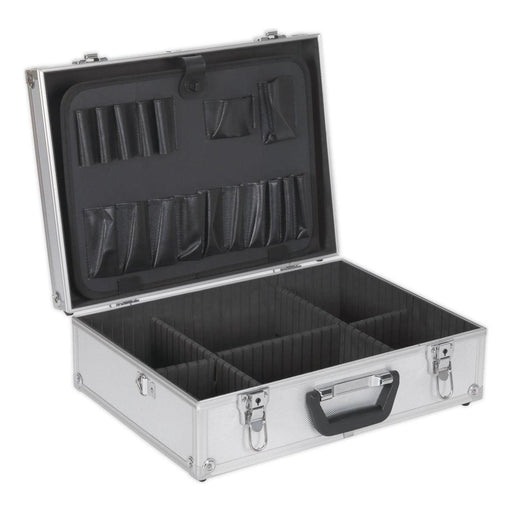 Sealey Tool Case Aluminium Square Edges AP603 Sealey  - Town Parts