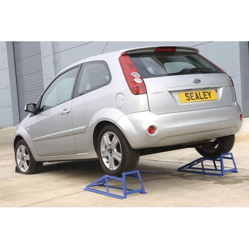 Sealey Car Ramps 1tonne Capacity per Ramp 2tonne Capacity per Pair CAR2000 Sealey  - Town Parts