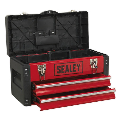 Sealey Toolbox with 2 Drawers 500mm AP547 Sealey  - Town Parts