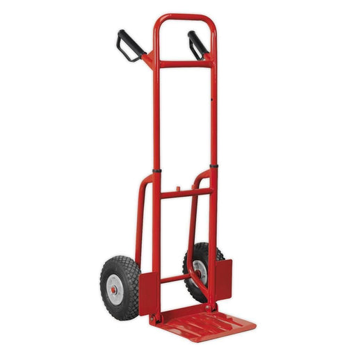 Sealey Sack Truck with Pneumatic Tyres 200kg Folding CST801 Sealey  - Town Parts