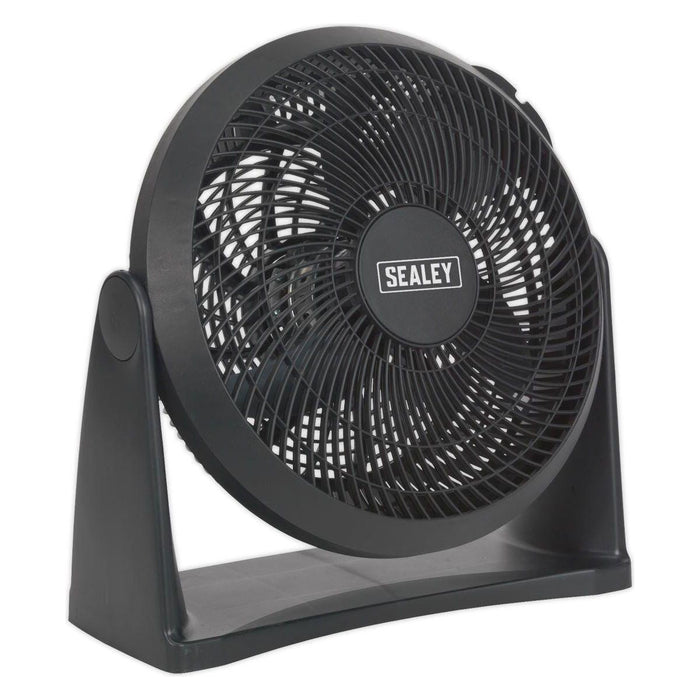 Sealey Desk/Floor Fan 3-Speed 12" 230V SFF12 Sealey  - Town Parts