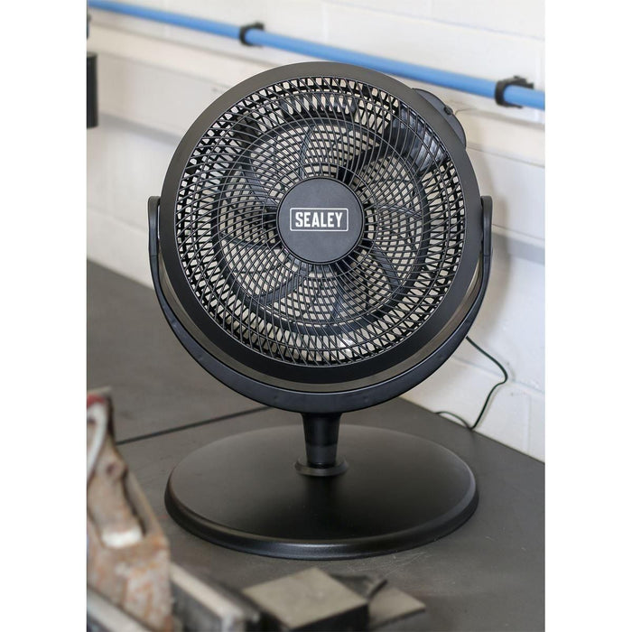 Sealey Desk & Pedestal Fan 12" 230V SFF12DP Sealey  - Town Parts