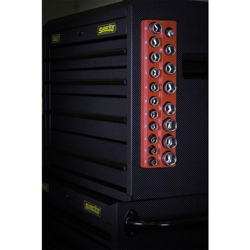 Sealey Socket Holder Magnetic 1/2"Sq Drive Capacity 19 Sockets AK27087 Sealey  - Town Parts