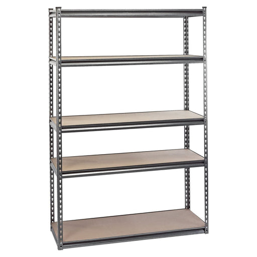 Draper Heavy Duty Steel Shelving Unit, 5 Shelves, L1220 x W450 x H1830mm 21663 Draper  - Town Parts