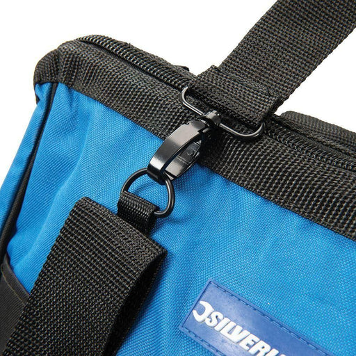 Silverline Tool Bag Hard Base Wide Mouth 400 x 200 x 300mm Silverline  - Town Parts