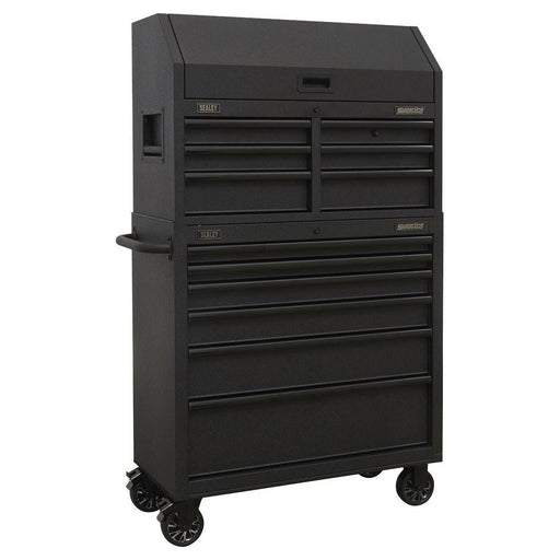 Sealey 12 Drawer Tool Chest Combination with Power Bar AP36BESTACK Sealey  - Town Parts