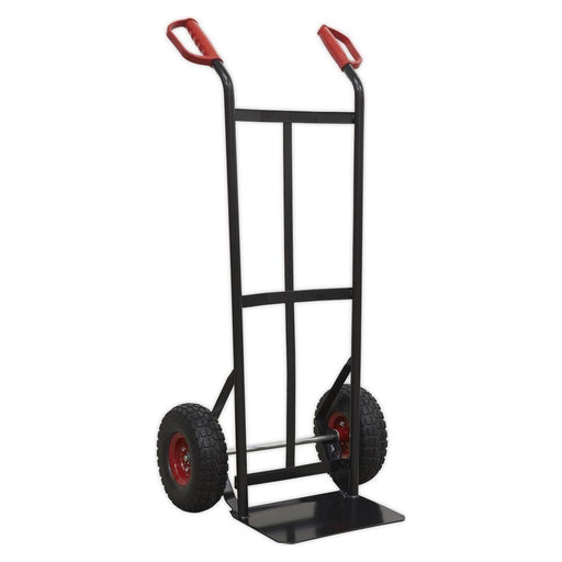 Sealey Heavy-Duty Sack Truck with PU Tyres 250kg Capacity CST987HD Sealey  - Town Parts