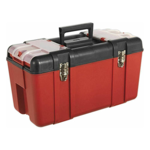 Sealey Toolbox 595mm with Tote Tray Sealey  - Town Parts