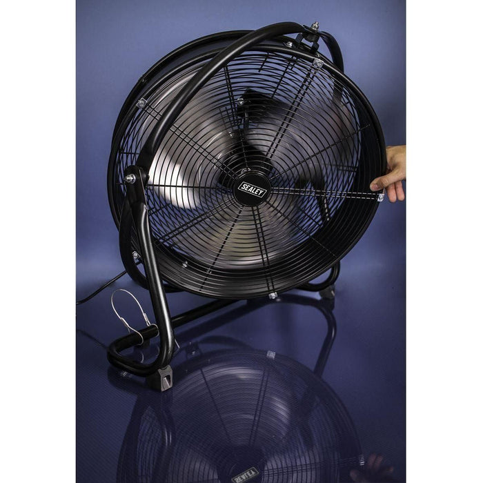Sealey Industrial High Velocity Orbital Drum Fan 20" 230V HVF20S Sealey  - Town Parts
