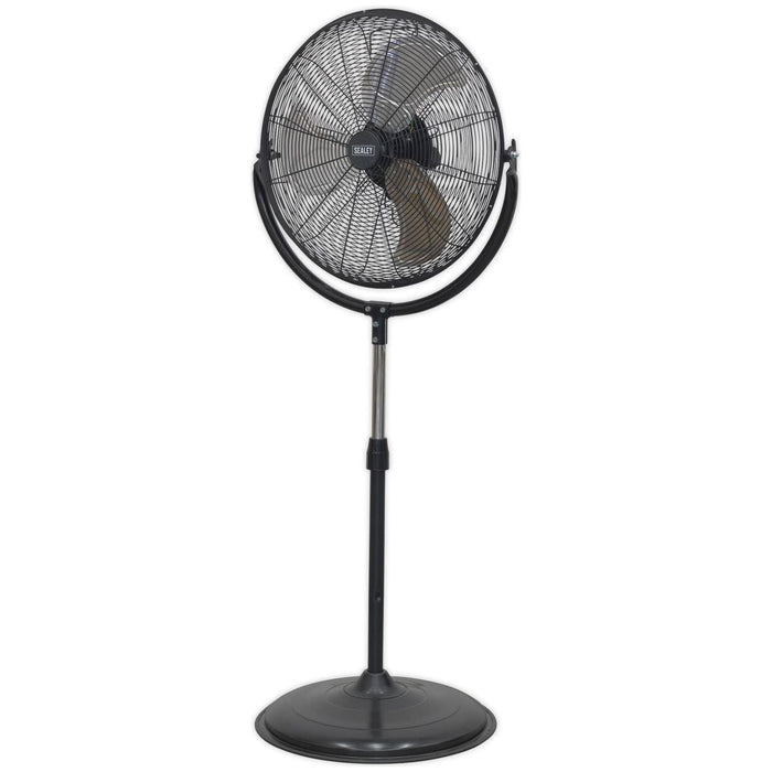 Sealey Industrial High Velocity Pedestal Fan 20" 230V HVF20P Sealey  - Town Parts