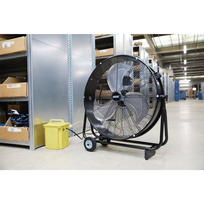 Draper 110V Drum Fan, 24"/610mm, 125W 03365 Draper  - Town Parts