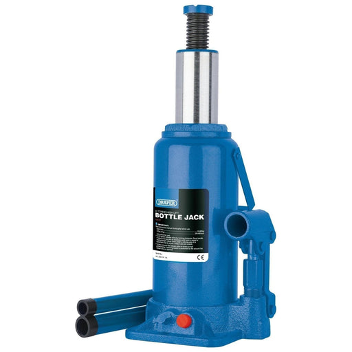 Draper High Lift Hydraulic Bottle Jack, 10 Tonne 13117 Draper  - Town Parts