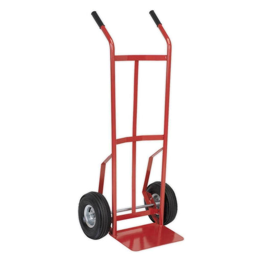 Sealey Sack Truck with Pneumatic Tyres 200kg Capacity CST987 Sealey  - Town Parts