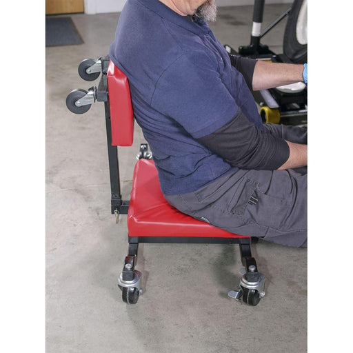 Sealey Low Level Creeper Seat & Kneeler SCR85 Sealey  - Town Parts