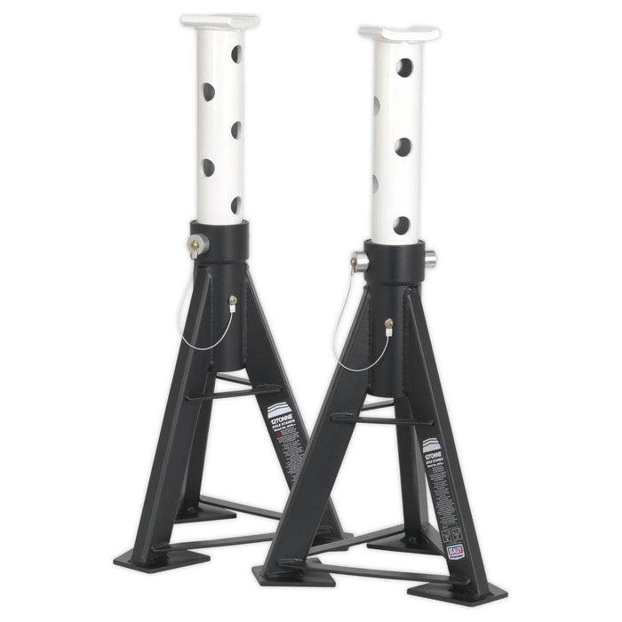 Sealey AXLe Stands (Pair) 12 Tonne Capacity per Stand AS12 Sealey  - Town Parts