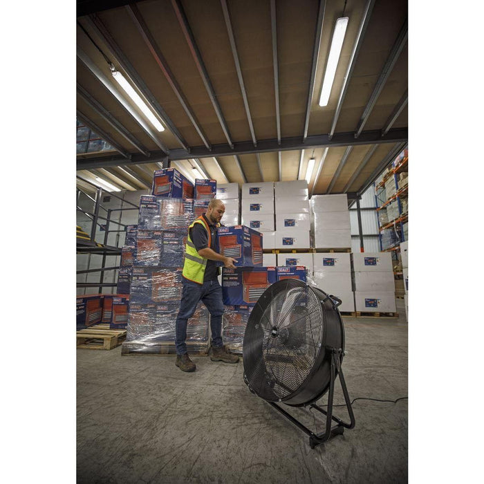 Sealey Industrial High Velocity Drum Fan 30" 230V HVD30 Sealey  - Town Parts