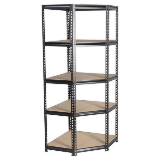 Sealey Corner Racking Unit 5 Level 150kg Capacity Per Level AP7150C Sealey  - Town Parts