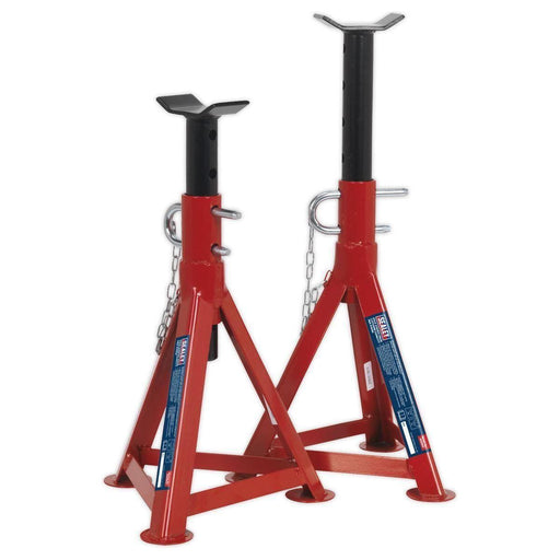 Sealey AXLe Stands (Pair) 2.5 Tonne Capacity per Stand AS2500 Sealey  - Town Parts