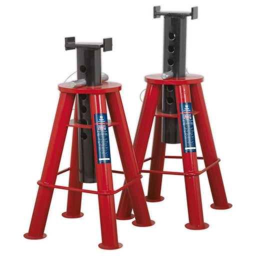 Sealey AXLe Stands (Pair) 10 Tonne Capacity per Stand AS10 Sealey  - Town Parts