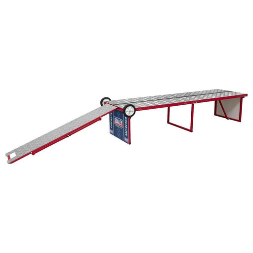 Sealey Motorcycle Portable Folding Workbench 360kg Capacity MCW360 Sealey  - Town Parts