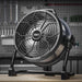Sealey 2-in-1 Cordless/Corded High Velocity Drum Fan 16" 230V/20V SV20 Series Sealey  - Town Parts