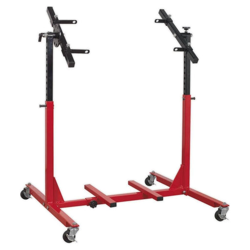 Sealey Engine Rebuild Stand Multi-Cylinder 75kg Capacity MES02 Sealey  - Town Parts