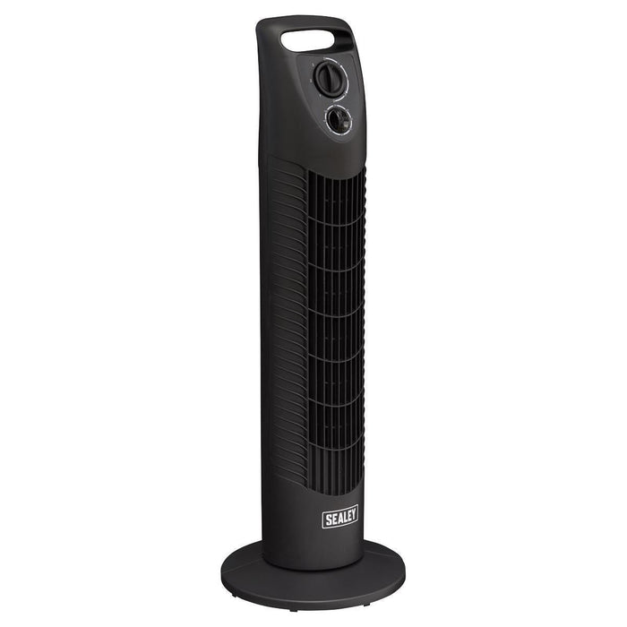 Sealey Oscillating Tower Fan 3-Speed 30" 230V STF30 Sealey  - Town Parts