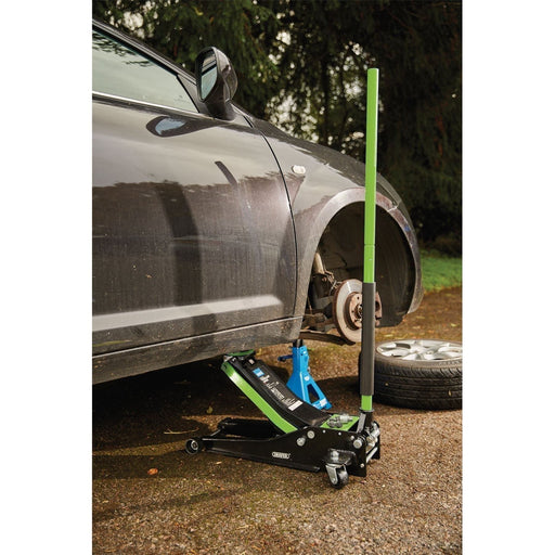 Draper Trolley Jack, 3 Tonne, Green 28485 Draper  - Town Parts