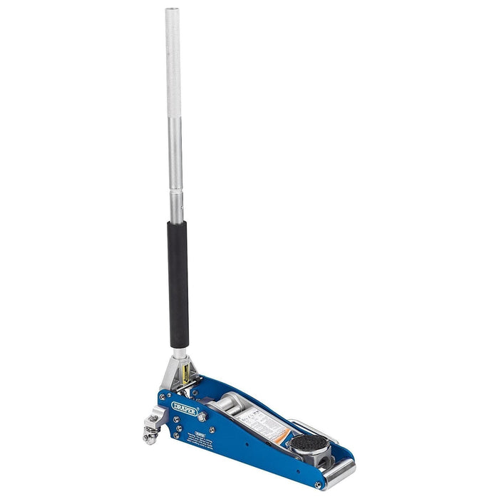 Draper Aluminium Low Profile Trolley Jack, 1.25 Tonne 31242 Draper  - Town Parts